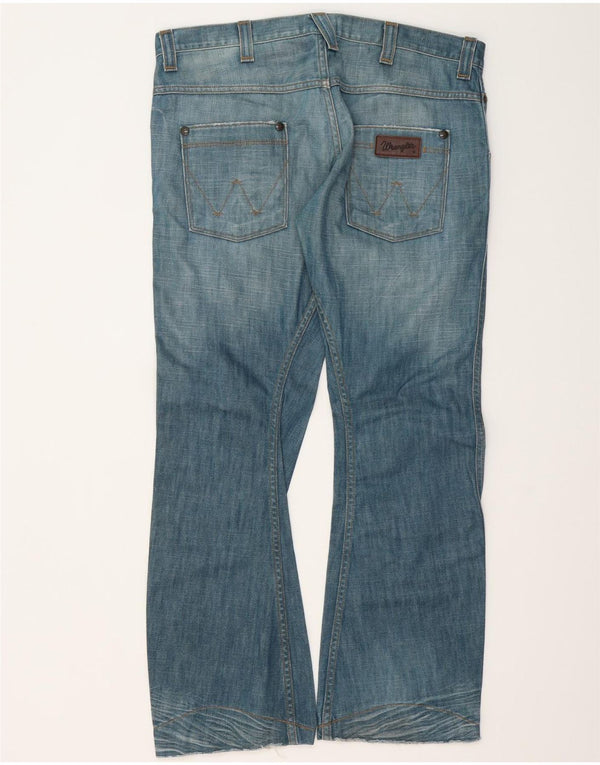 Blugi pentru bărbați Wrangler Sharkey Bootcut W36 L32 Bumbac albastru