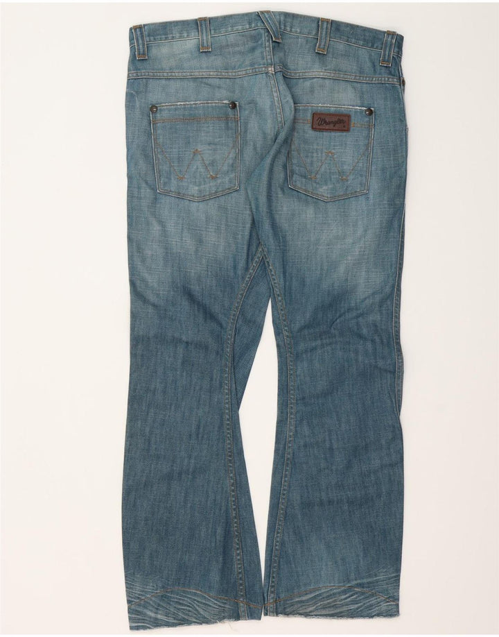 Blugi pentru bărbați Wrangler Sharkey Bootcut W36 L32 Bumbac albastru