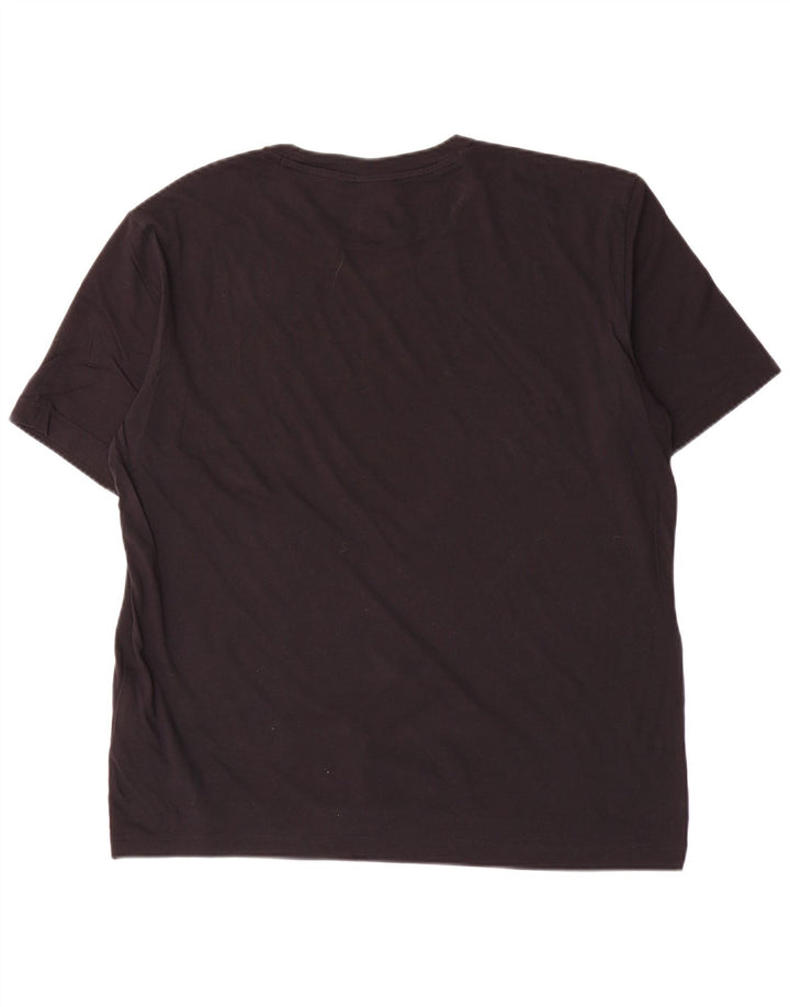 Tricou pentru bărbați Champion Top mare din bumbac negru