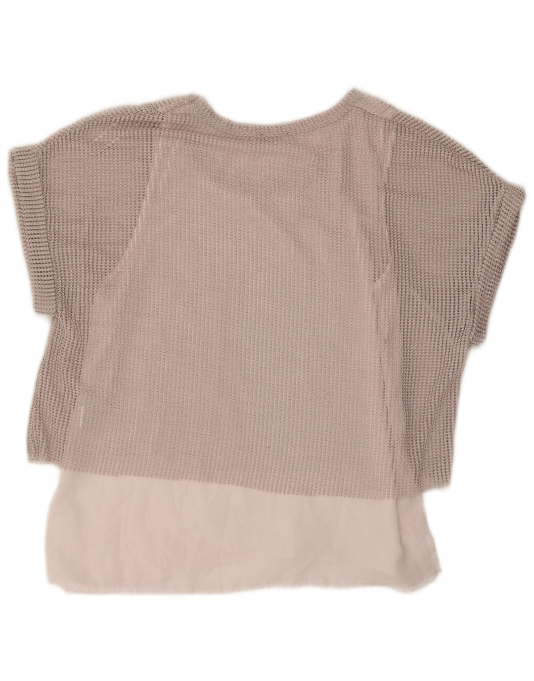 Bluză pentru femei Zara UK 14 Medium Gri Poliester