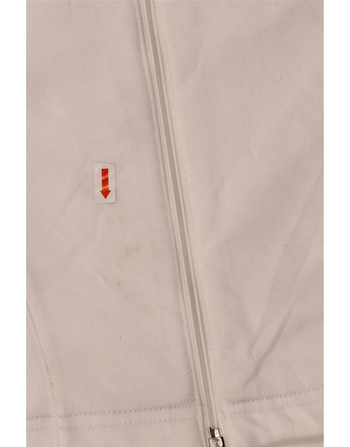 Jachetă de trening pentru femei ADIDAS UK 12 Medium White Colorblock