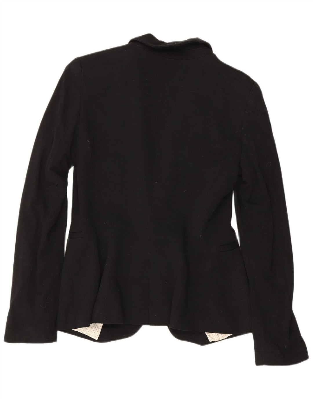 Sacou blazer pentru femei Zara, cu 1 nasture, UK 10 Mic Negru