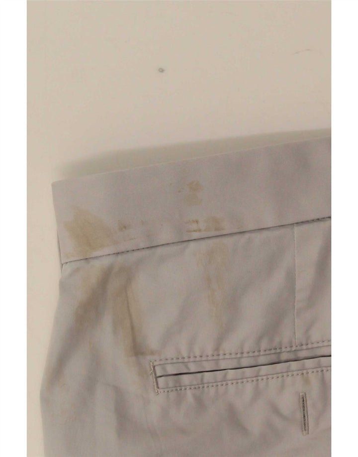 Pantaloni scurți chino pentru bărbați Marks & Spencer Blue Harbour W36, bumbac gri mare
