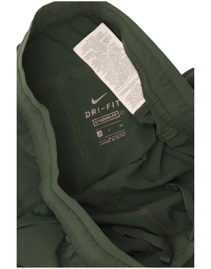 Pantaloni scurți sport standard Dri Fit Nike pentru bărbați, poliester verde mic