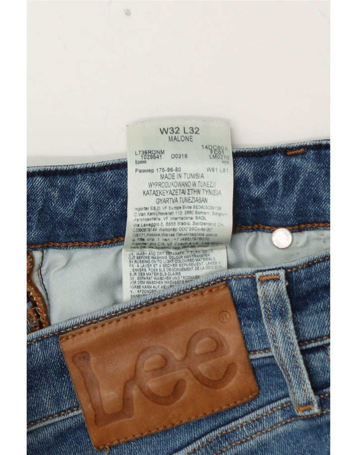 Blugi skinny LEE Malone pentru femei W32 L32 bumbac albastru