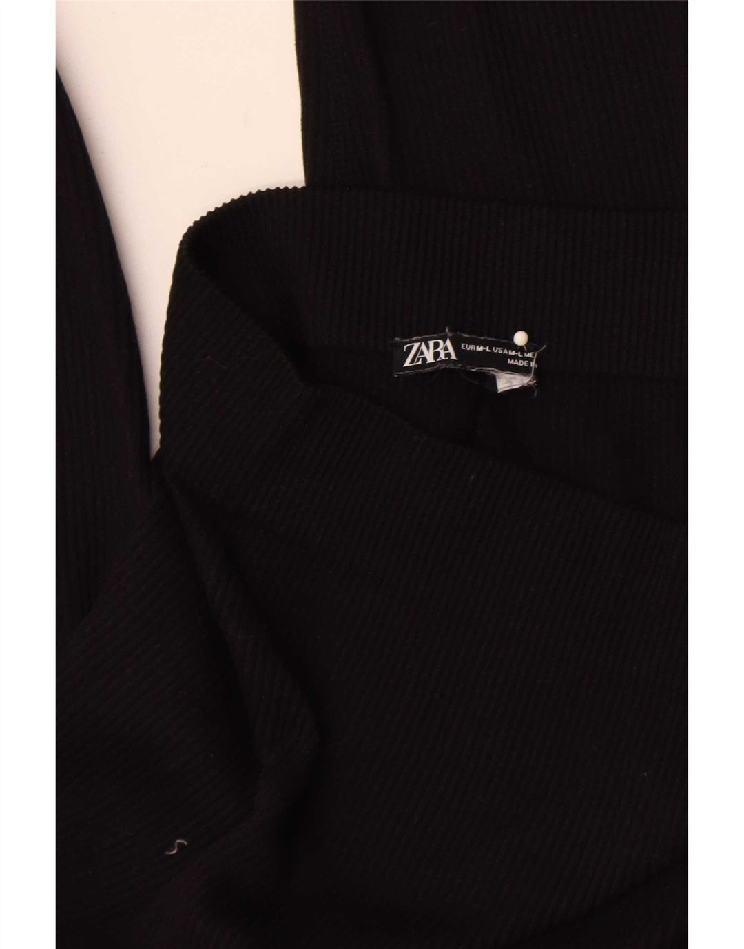 Leggings pentru femei Zara UK 14 Medium Black