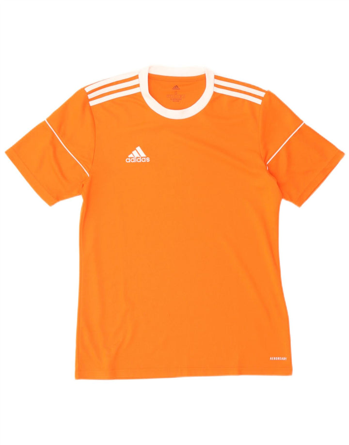 Tricou pentru bărbați Adidas Aeroready Top mic poliester portocaliu