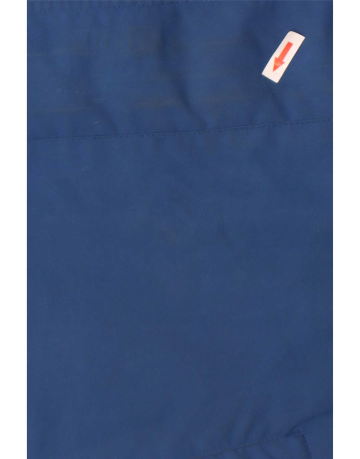 Jachetă de ploaie cu glugă pentru bărbați Mountain Essentials UK 46 3XL Blue Nylon