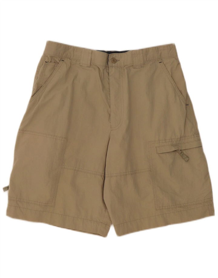 Pantaloni scurți cargo pentru bărbați Marks & Spencer W34, mari, bej, bumbac