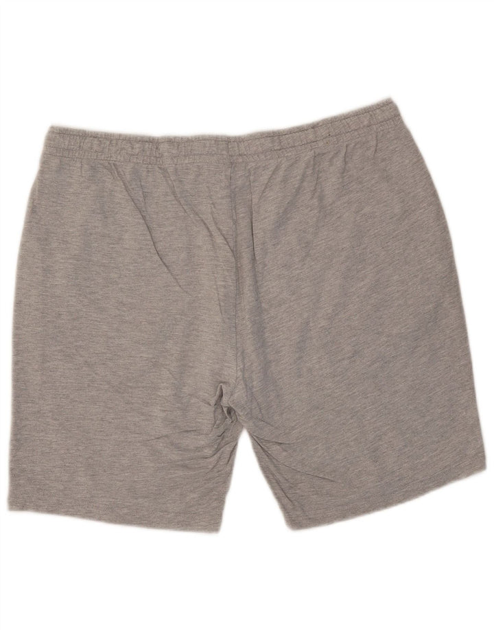 Pantaloni scurți de sport grafic Kappa XL bumbac gri