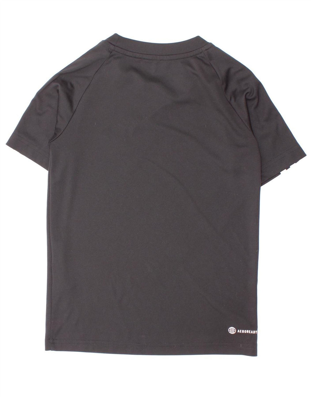 Tricou Adidas Aeroready pentru baieti Top 7-8 ani poliester negru