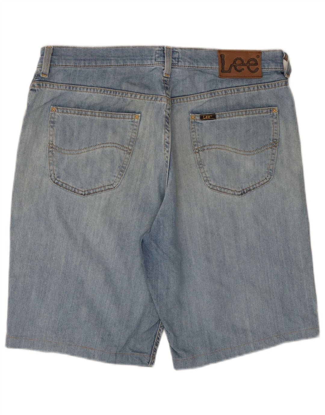 Pantaloni scurți LEE Brooklyn Denim W36, mare, albastru, bumbac