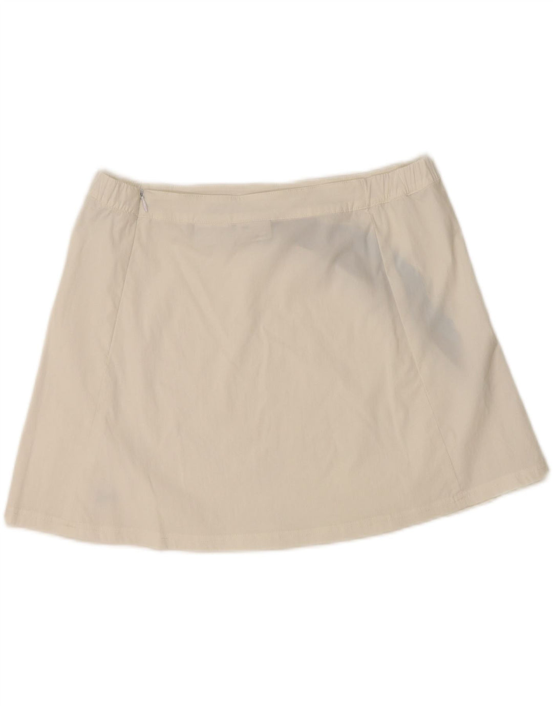 DIADORA Womens Tennis Skirt UK 14 Medium  White Polyester Vintage Diadora and Second-Hand Diadora from Messina Hembry 
