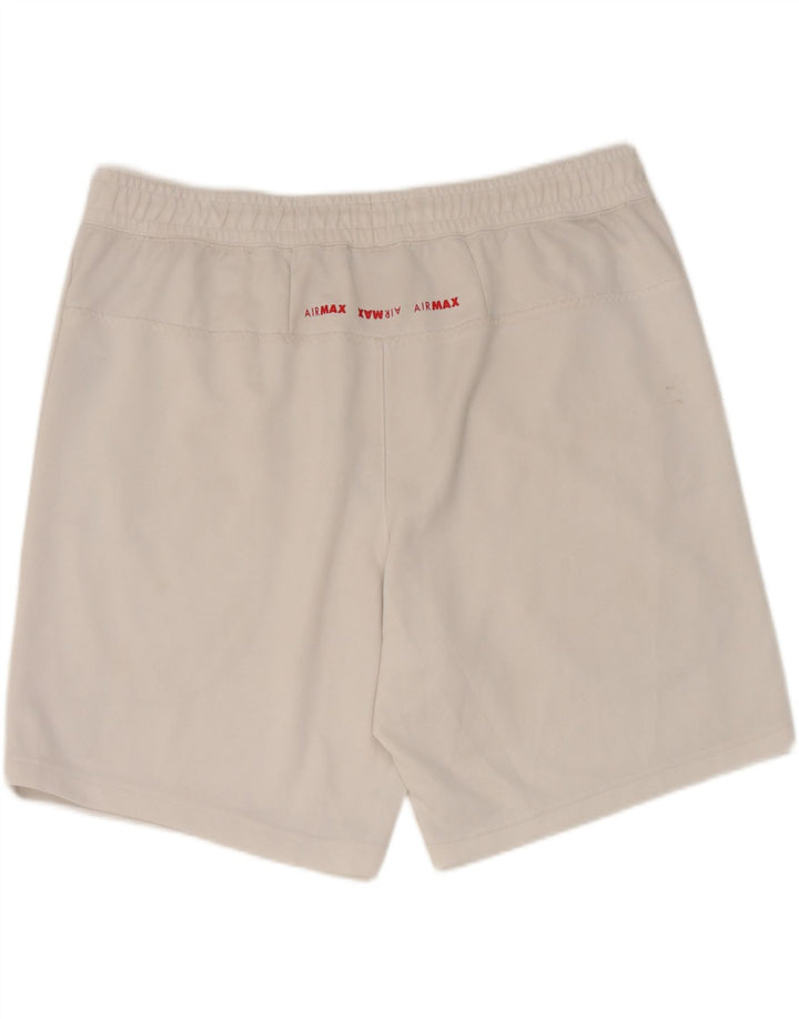 Pantaloni scurți sport Nike pentru bărbați 2XL, poliester alb
