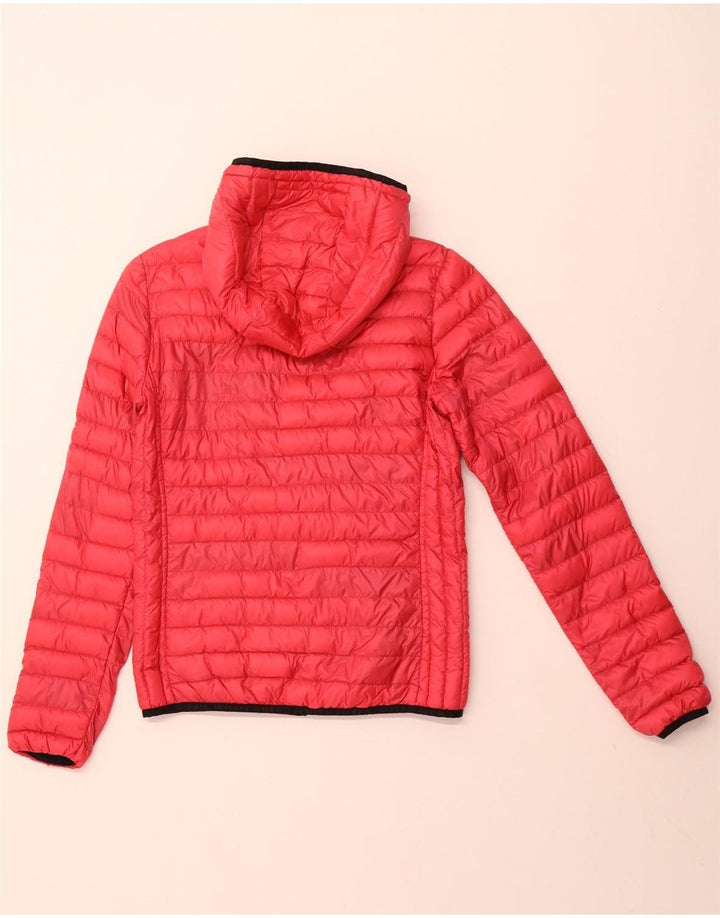 SUPERDRY Jachetă căptușită cu glugă pentru femei UK 10 Small Pink