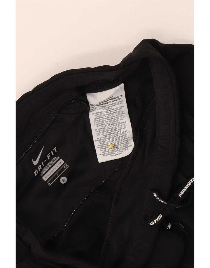 Leggings Dri Fit Nike pentru femei UK 10, poliester negru mic