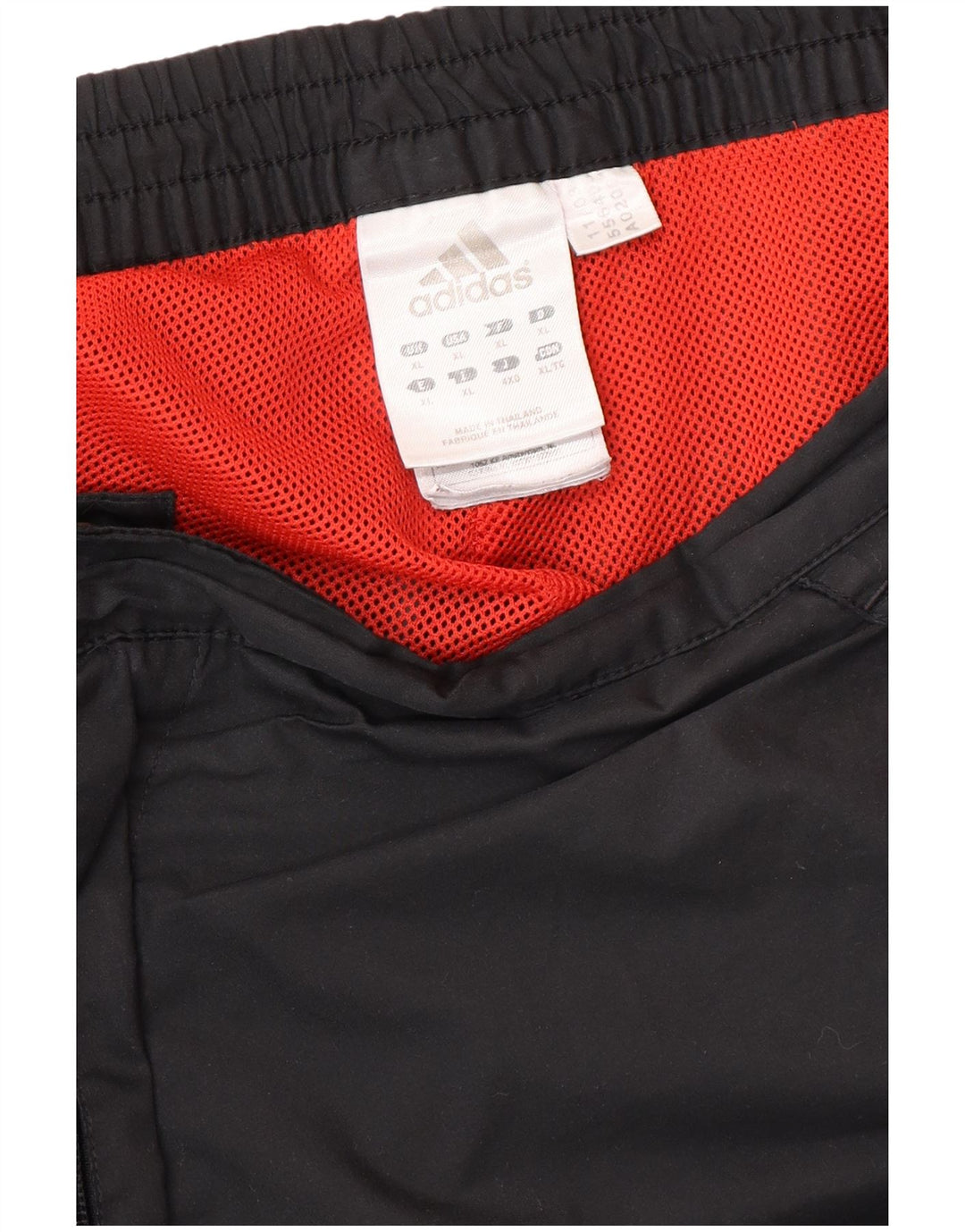 Pantaloni de trening ADIDAS pentru bărbați XL, negru, poliester color bloc
