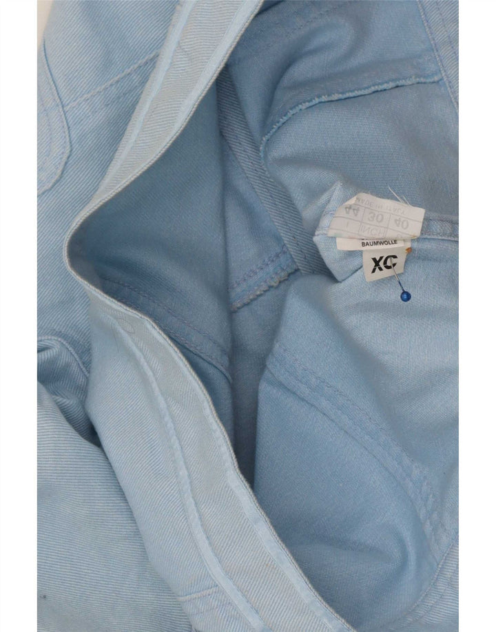 Roccobarocco Jachetă de blugi crop pentru femei IT 44 Medium Blue