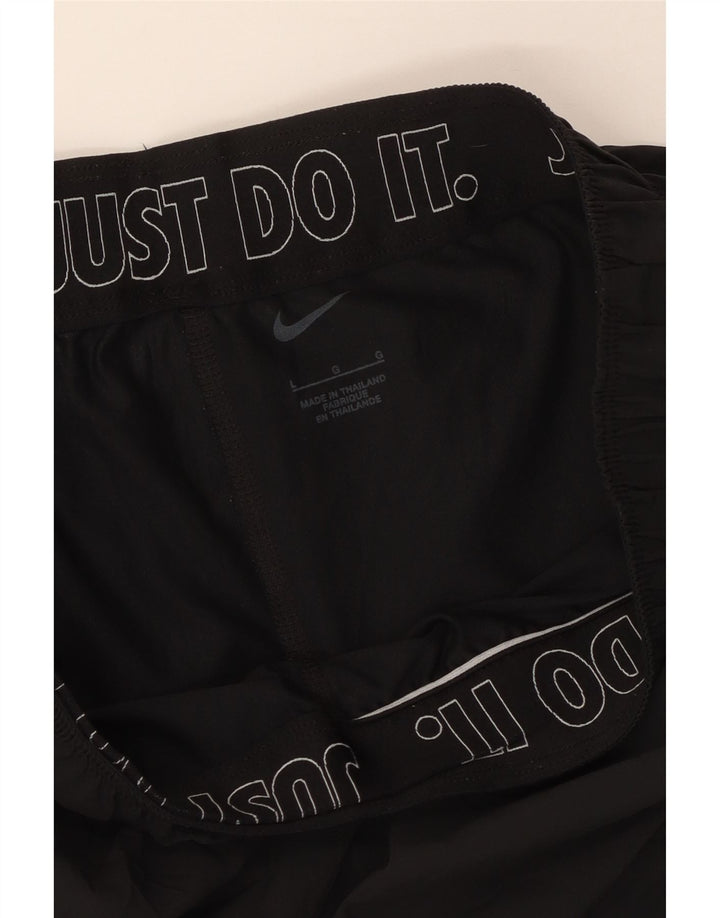 Pantaloni scurti sport NIKE pentru femei UK 14 Large Black