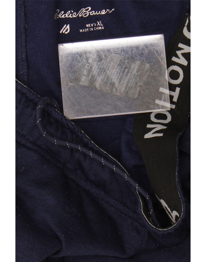 Pantaloni de trening pentru bărbați Eddie Bauer Pantaloni de jogging XL Poliester bleumarin