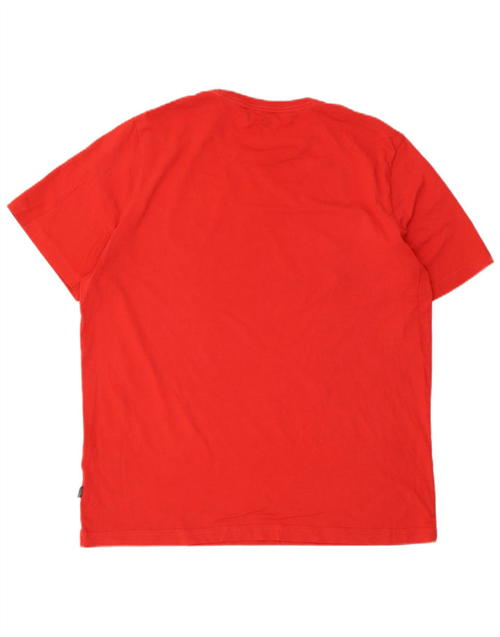 Tricou grafic Puma pentru bărbați Top mare roșu