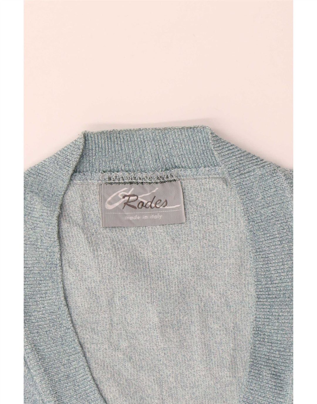 Pulover cardigan pentru bărbați Rodes, mare, albastru, acrilic