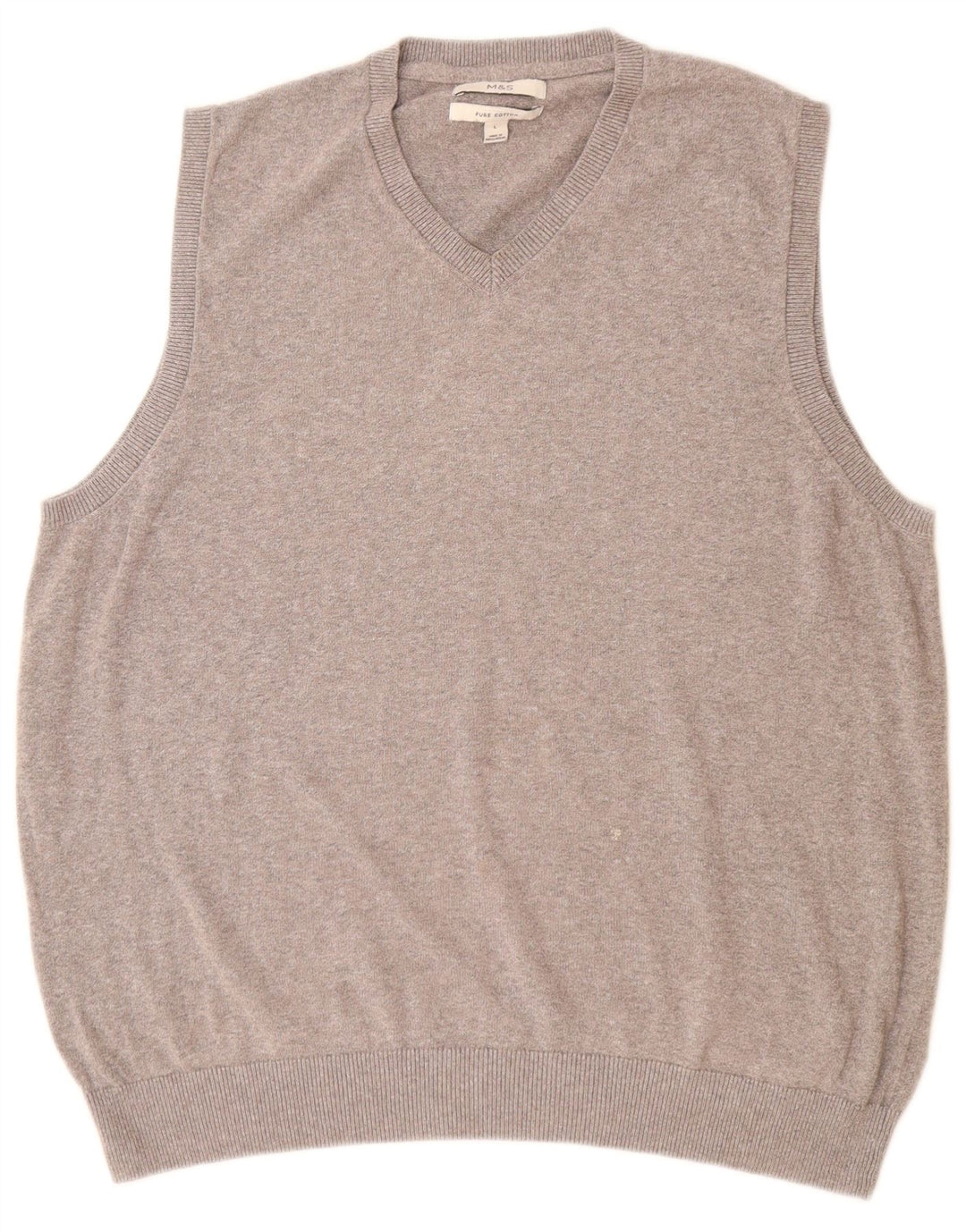 Marks & Spencer Vestă pentru bărbați Tank Top mare, gri bumbac