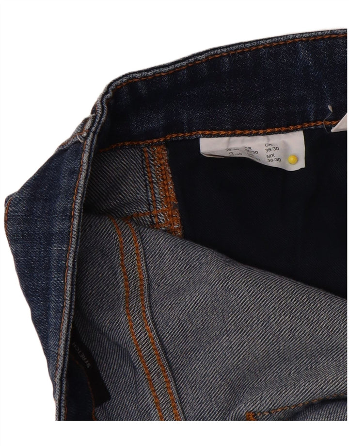 Blugi slim pentru femei Hugo Boss W36 L30 bleumarin
