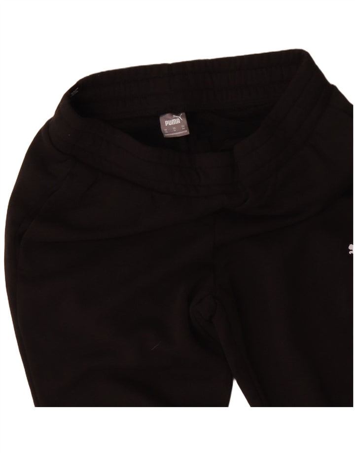 Pantaloni de trening PUMA pentru femei Joggeri UK 6 XS Bumbac negru