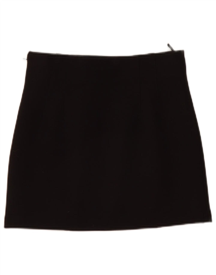 Fusta mini pentru femei Zara Medium W28 Poliester negru