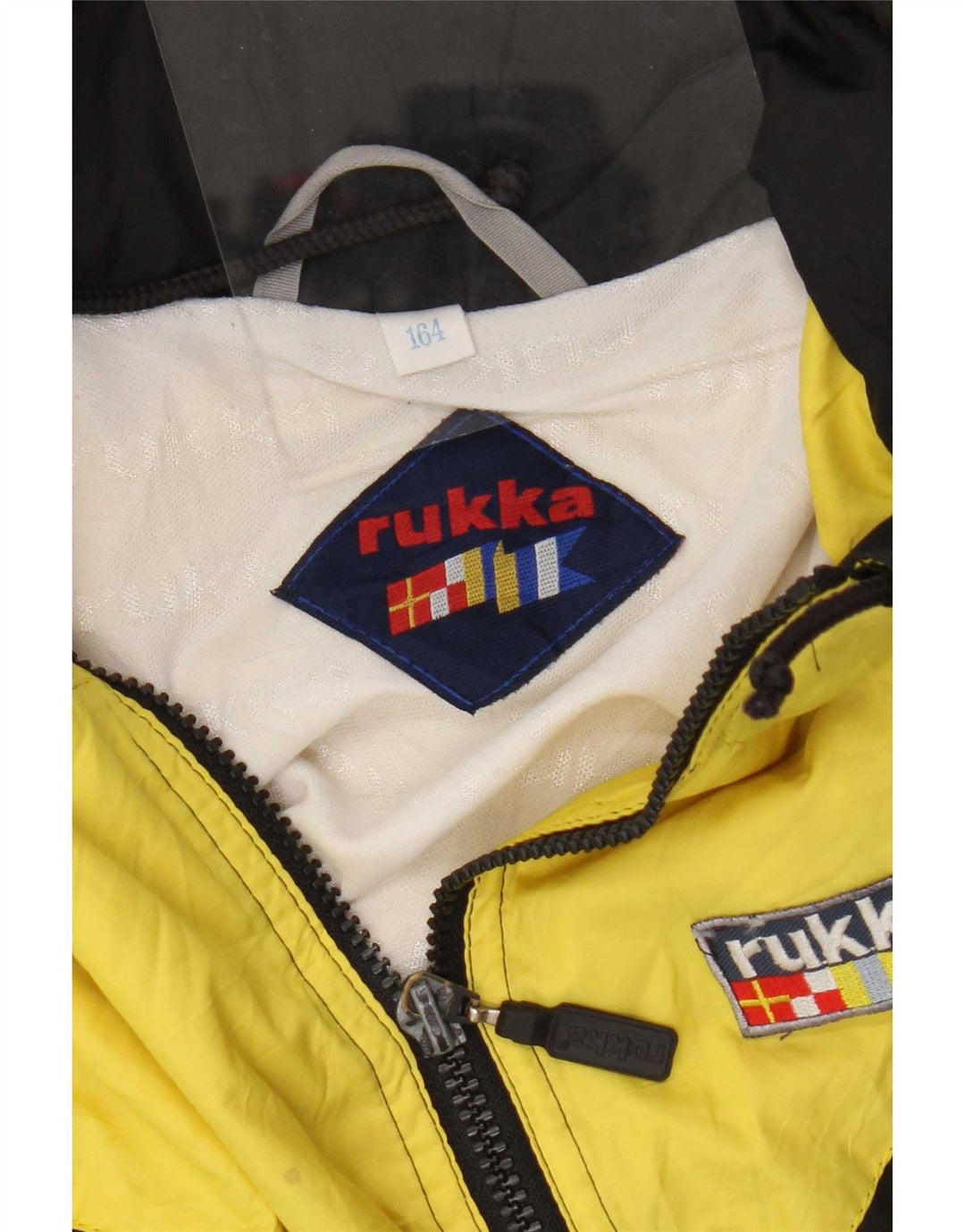 Jachetă de trening pentru bărbați Rukka, negru mediu, color block