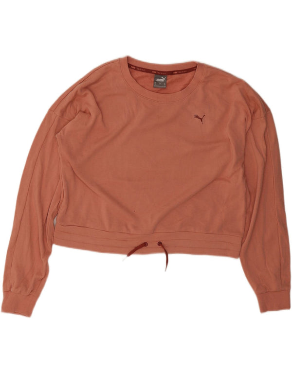 Pulover pentru femei Puma Crop Oversized Pulover UK 14 Poliester portocaliu mediu