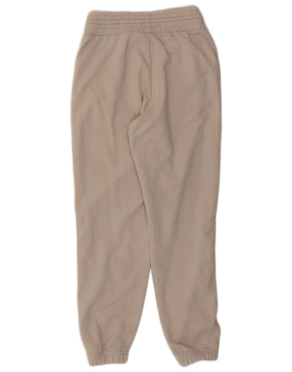 Pantaloni de trening Adidas pentru femei Joggeri UK 12 Bumbac alb mediu mediu