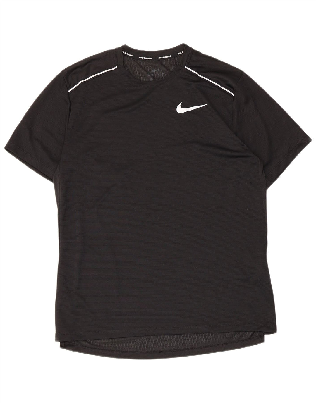 Tricou Nike Dri Fit pentru bărbați Top Mediu Negru Poliester