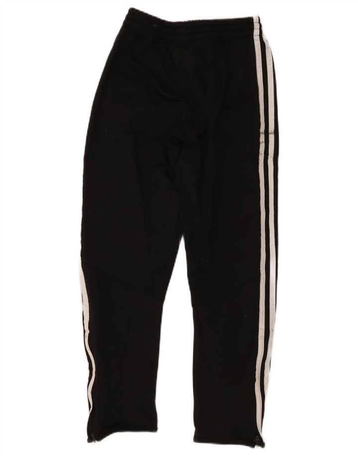Pantaloni de trening Adidas baieti 9-10 ani poliester negru