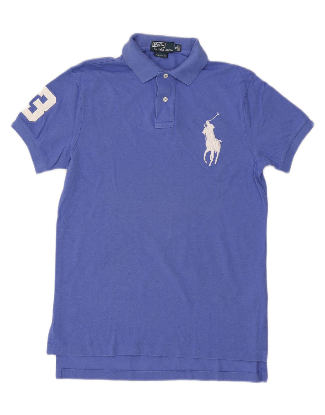POLO RALPH LAUREN Tricou polo cu croiala personalizata pentru barbati, bumbac albastru mediu