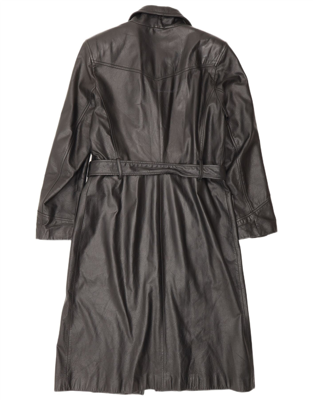 HENNES Palton din piele pentru femei EU 42, mare, neagră