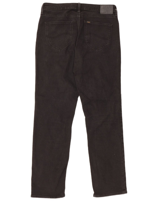 Blugi Lee Marion drepte pentru femei W32 L31 bumbac negru