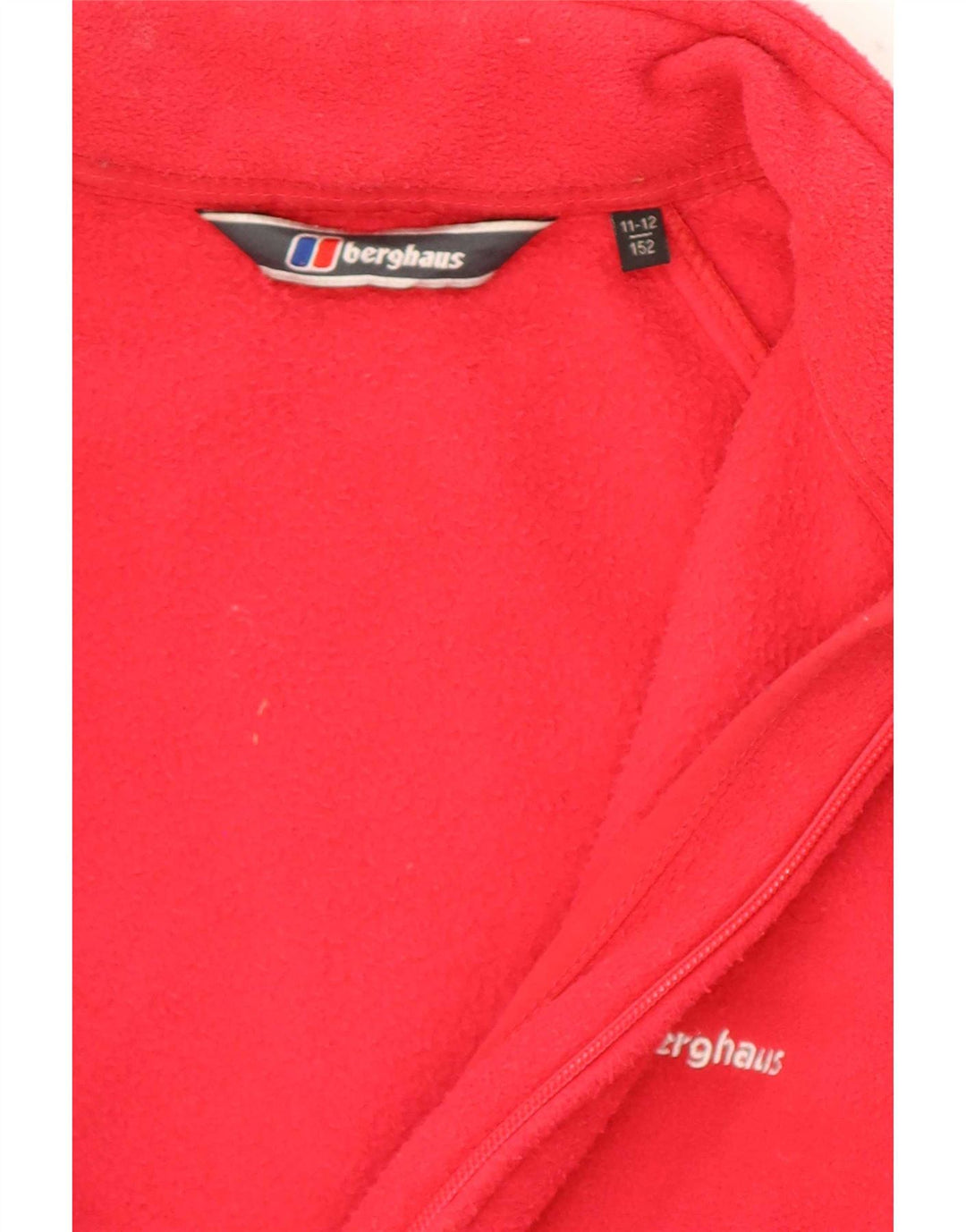 Jachetă fleece pentru băieți Berghaus 11-12 ani poliester roșu