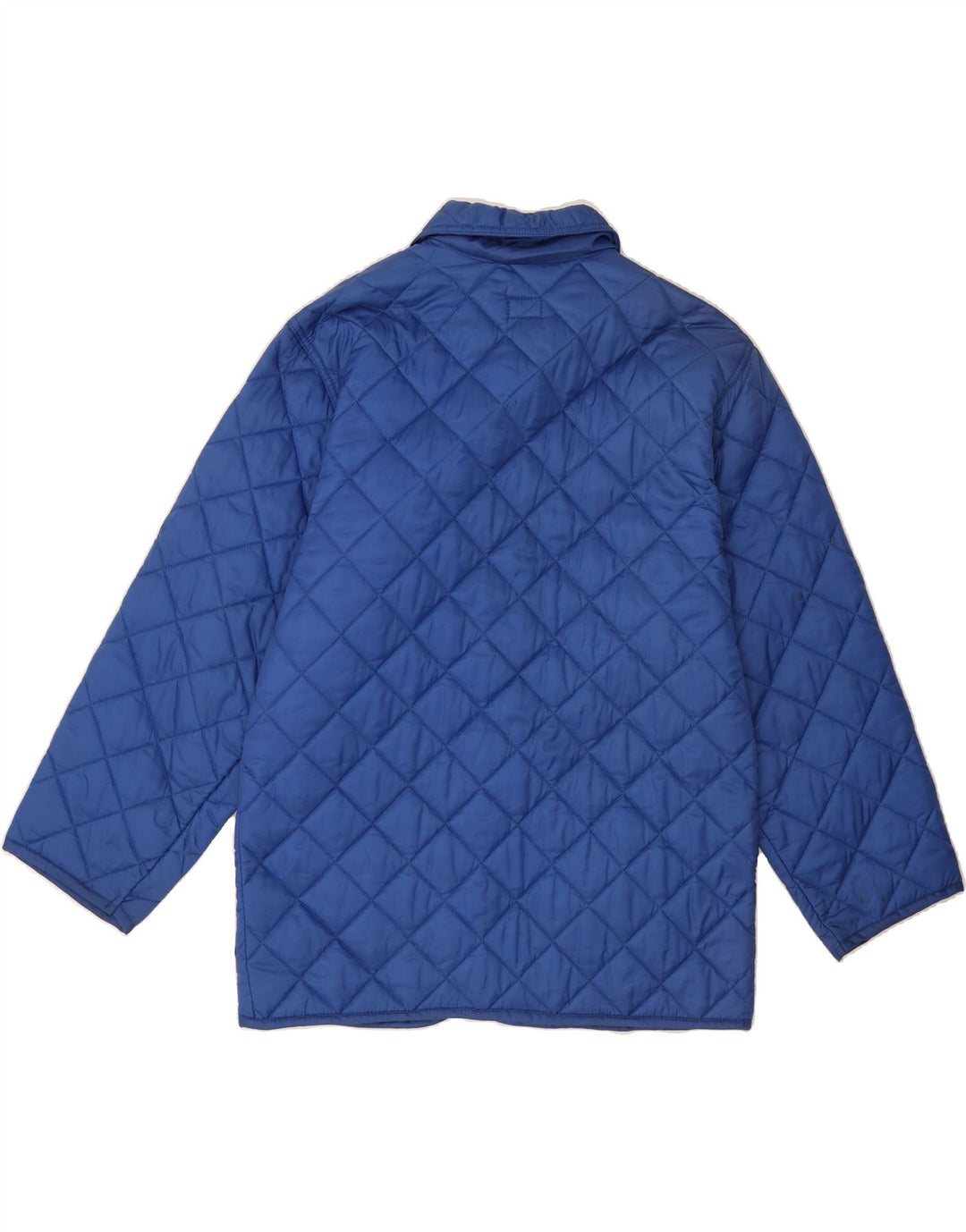 VINTAGE Boys Quilted Jacket 15-16 Years 2XL Blue Nylon Vintage Vintage and Second-Hand Vintage from Messina Hembry 