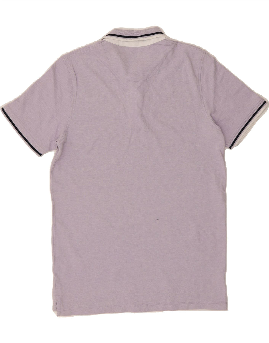 JACK & JONES Mens Polo Shirt Medium Purple Cotton Vintage Jack & Jones and Second-Hand Jack & Jones from Messina Hembry 