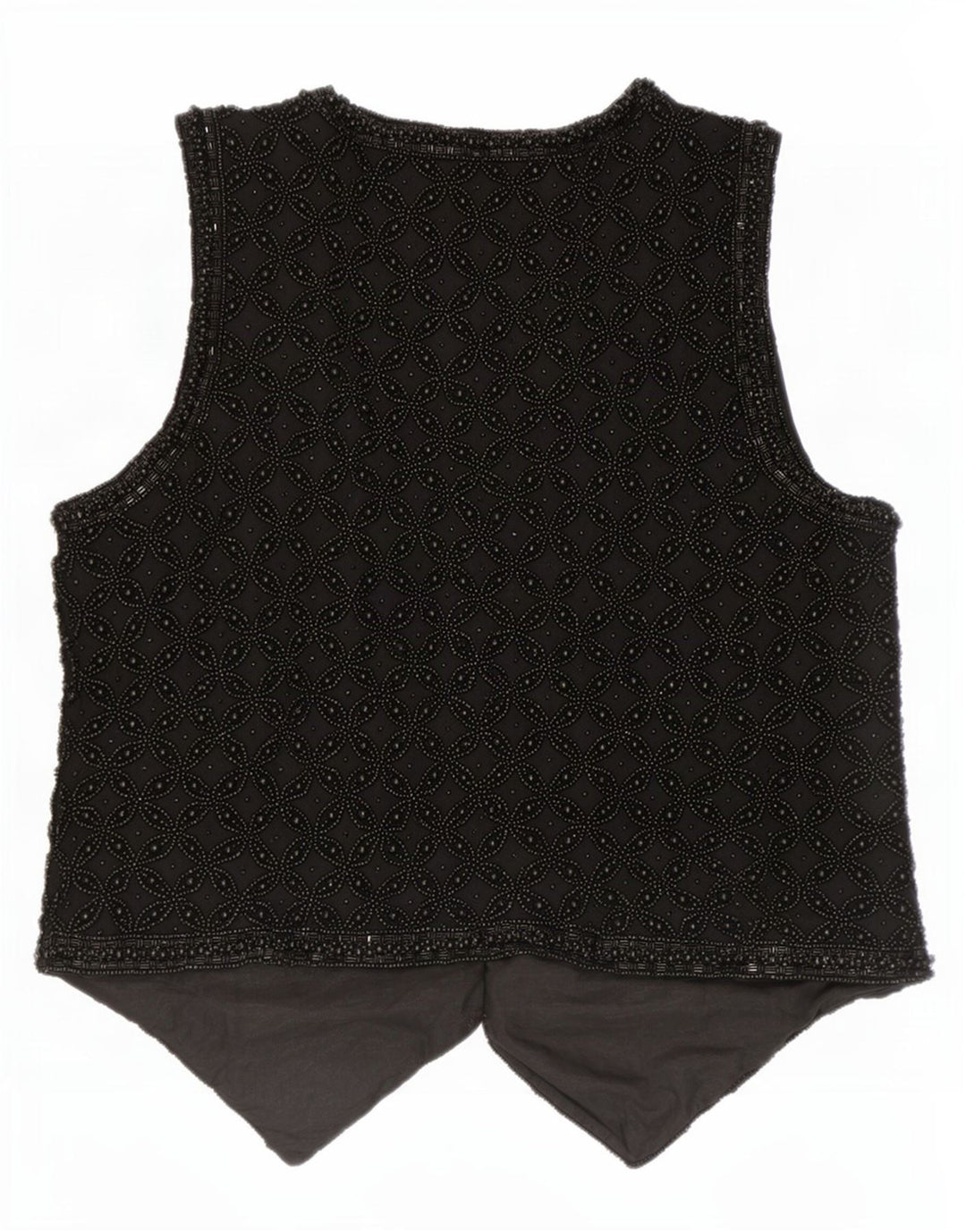 Vestă vintage pentru femei UK 14 Medium Black