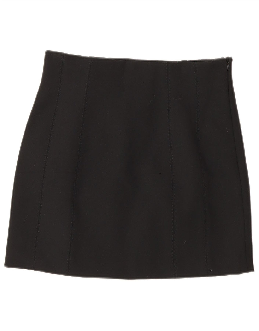 Fusta Mini Zara Femei Mic W26 Poliester Negru