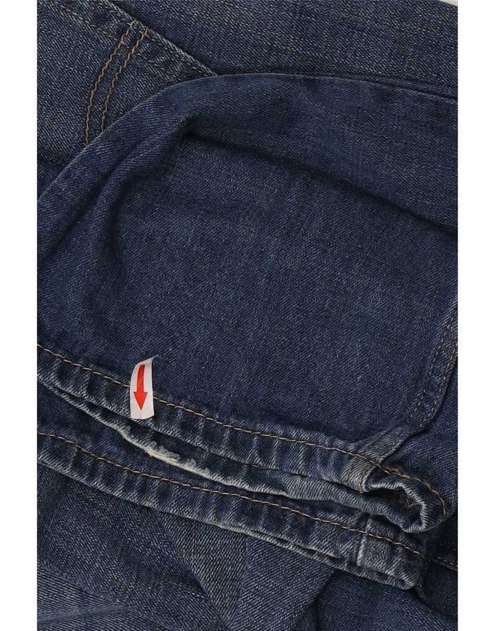 Blugi pentru bărbați Levi's 527 Bootcut W34 L34 Bumbac albastru
