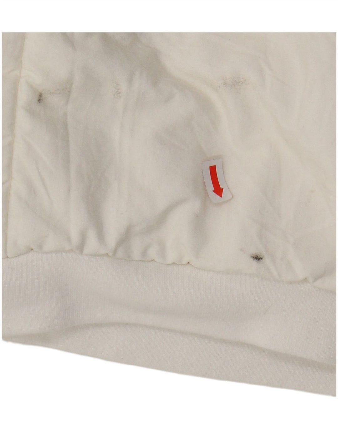 VINTAGE Jachetă supradimensionată pentru damă EU 38 Poliamidă albă medie