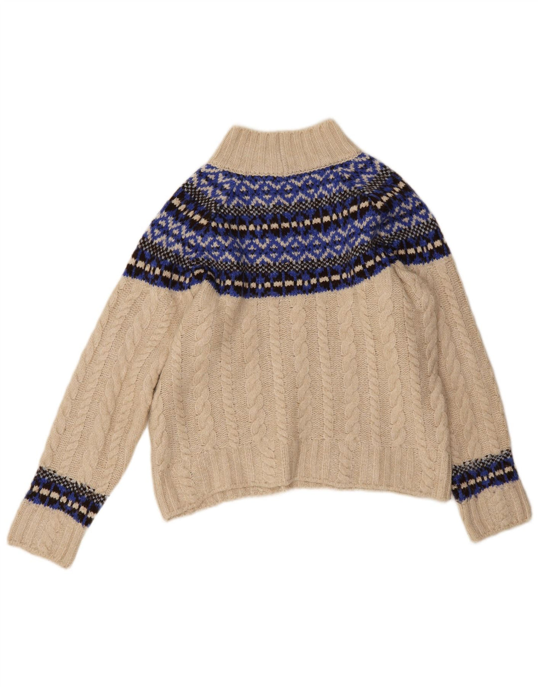 Pulover cu gât țestoasă pentru femei Marks & Spencer UK 14 Medium Off White