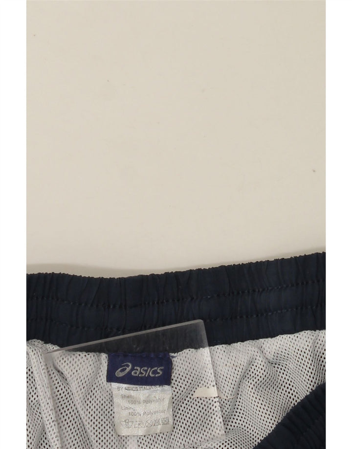 Pantaloni de trening ASICS pentru bărbați, poliester bleumarin 2XL