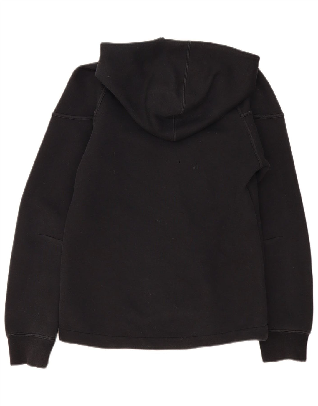 Pulover Nike pentru bărbați, cu fermoar, bumbac, negru