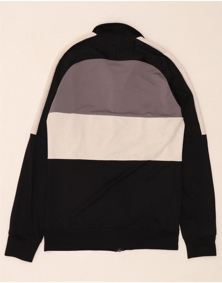 Jachetă de top pentru trening Nike Dri Fit pentru bărbați, negru, poliester color bloc