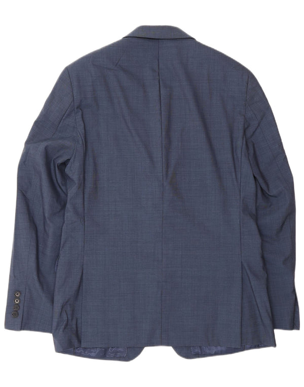 Jachetă Dkny pentru bărbați cu 2 nasturi, UK 38, bleumarin mediu